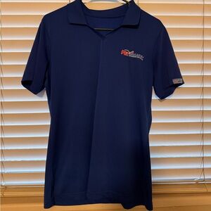 PetSmart Blue Short Sleeve Polo Shirt
